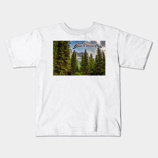 Glacier National Park Kids T-Shirt